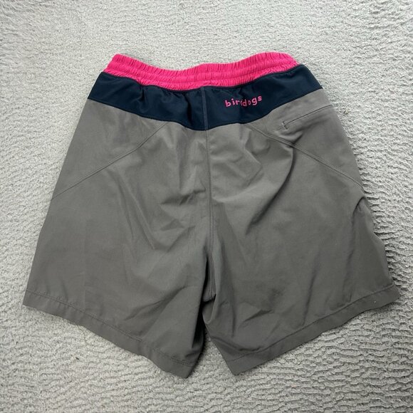 Birddogs Boom For Your Boomstick Shorts Mens Gray Pink Lined Size Small - Picture 2 of 6
